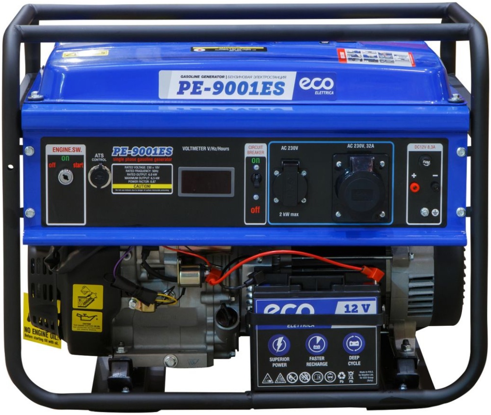 Генератор PE-9001RS(ECO) 6.0 кВт